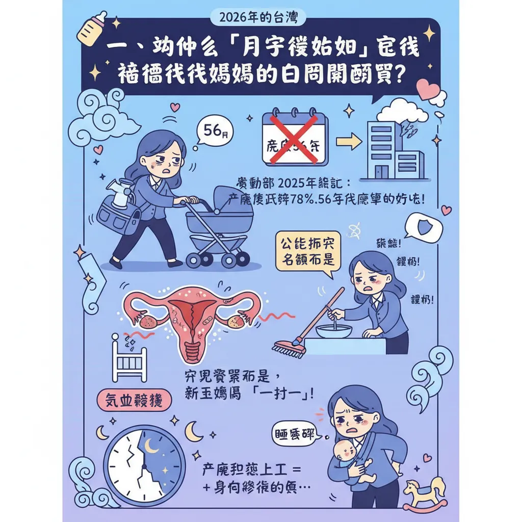 一、為什麼「月子沒做好」成為現代媽媽的共同困擾？