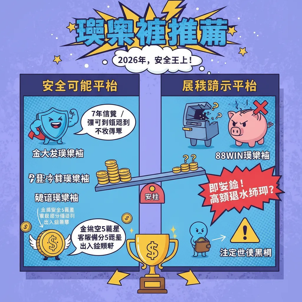 避開娛樂城詐騙：2026 年最新安全評估與黑名單特徵